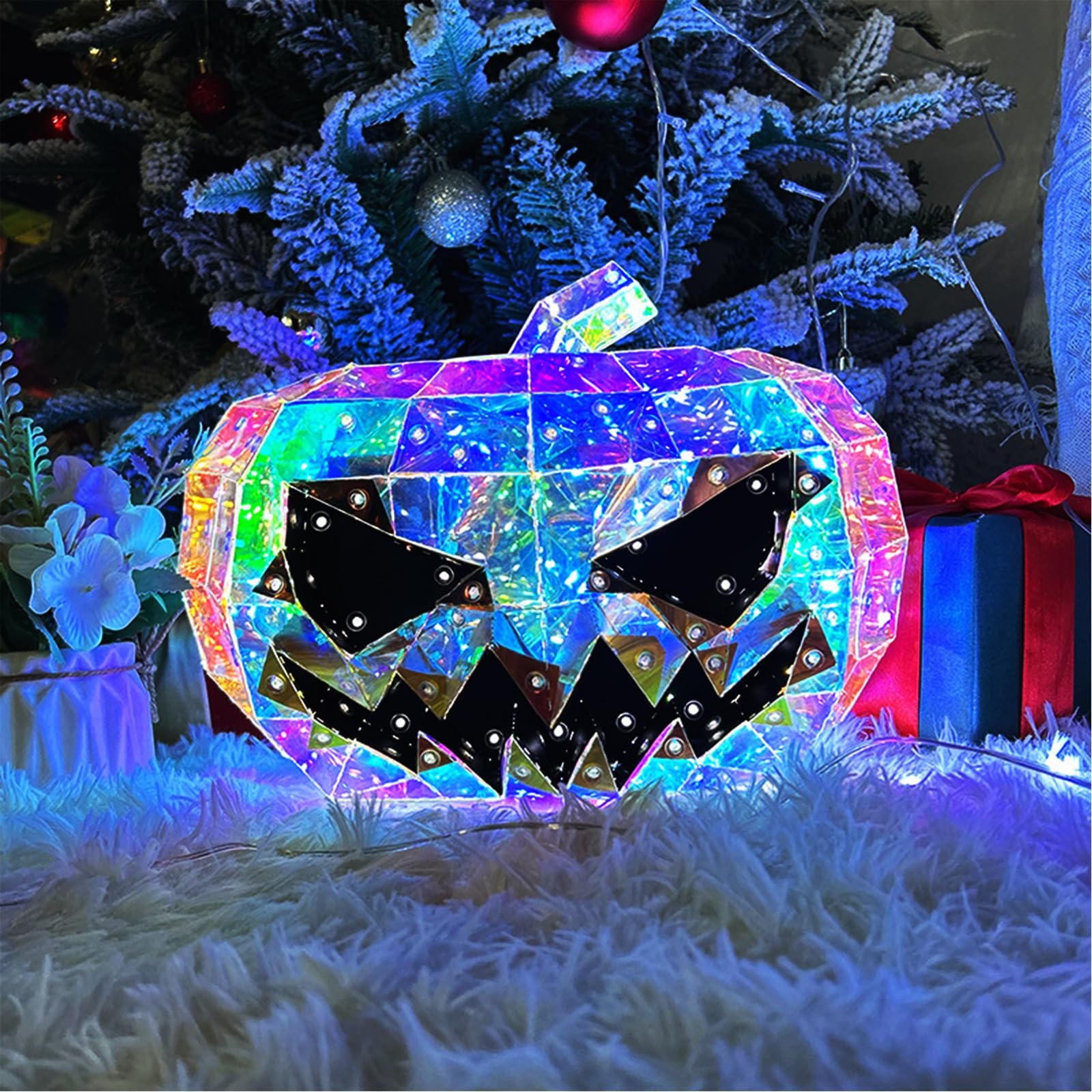 Amazon.com: ichuanyi Prismatic Iridescent Pumpkin 11